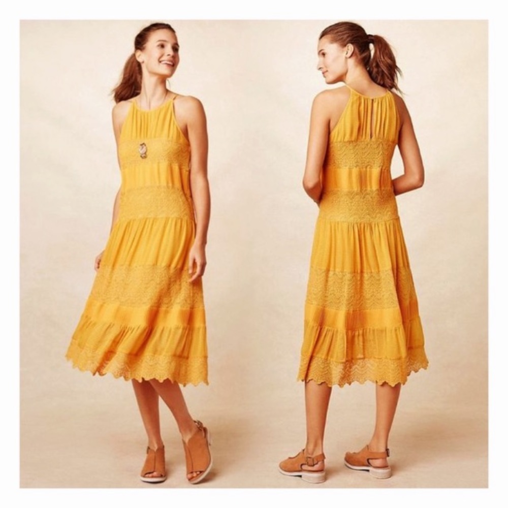 Anthropologie by HD in Paris Villanelle Lace Dress